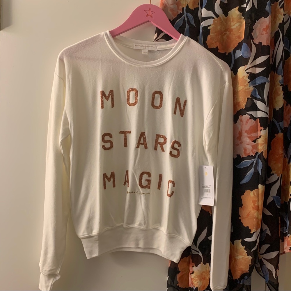 spiritual gangster magic crew savasana sweater
